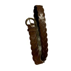 DKNY Brown Leather Belt